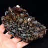Iridescent goethite (turgite) on quartz - Itremo Massif, Madagascar