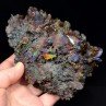Goethite irisée (Turgite) sur quartz - Massif d'Itremo, Madagascar
