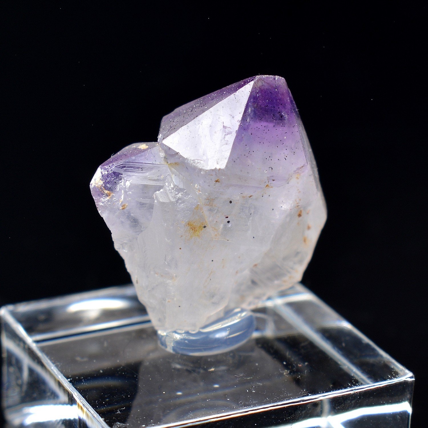 Japanese Twin Amethyst - Andilamena, Madagascar