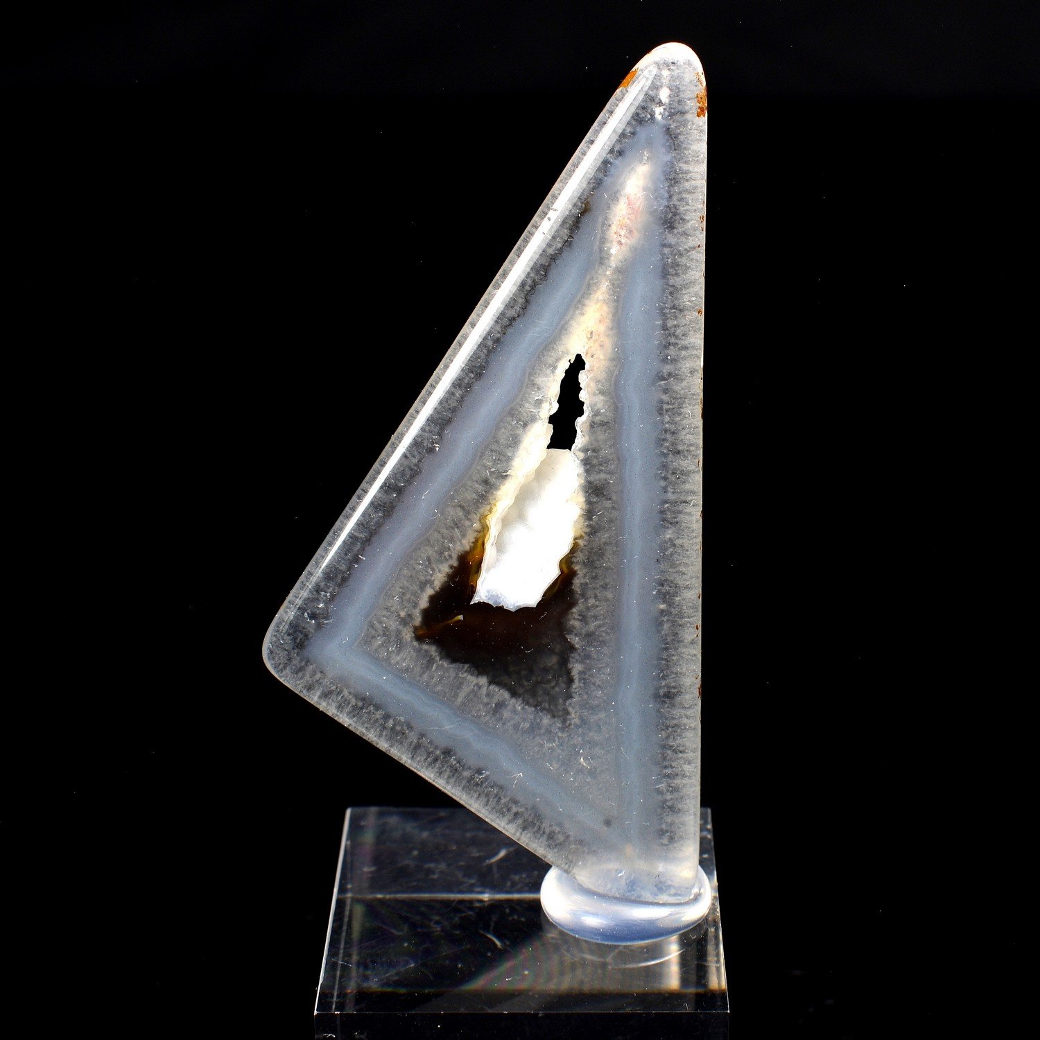 Agate polyédrique - Sitio Garguelo, Paraiba, Brésil