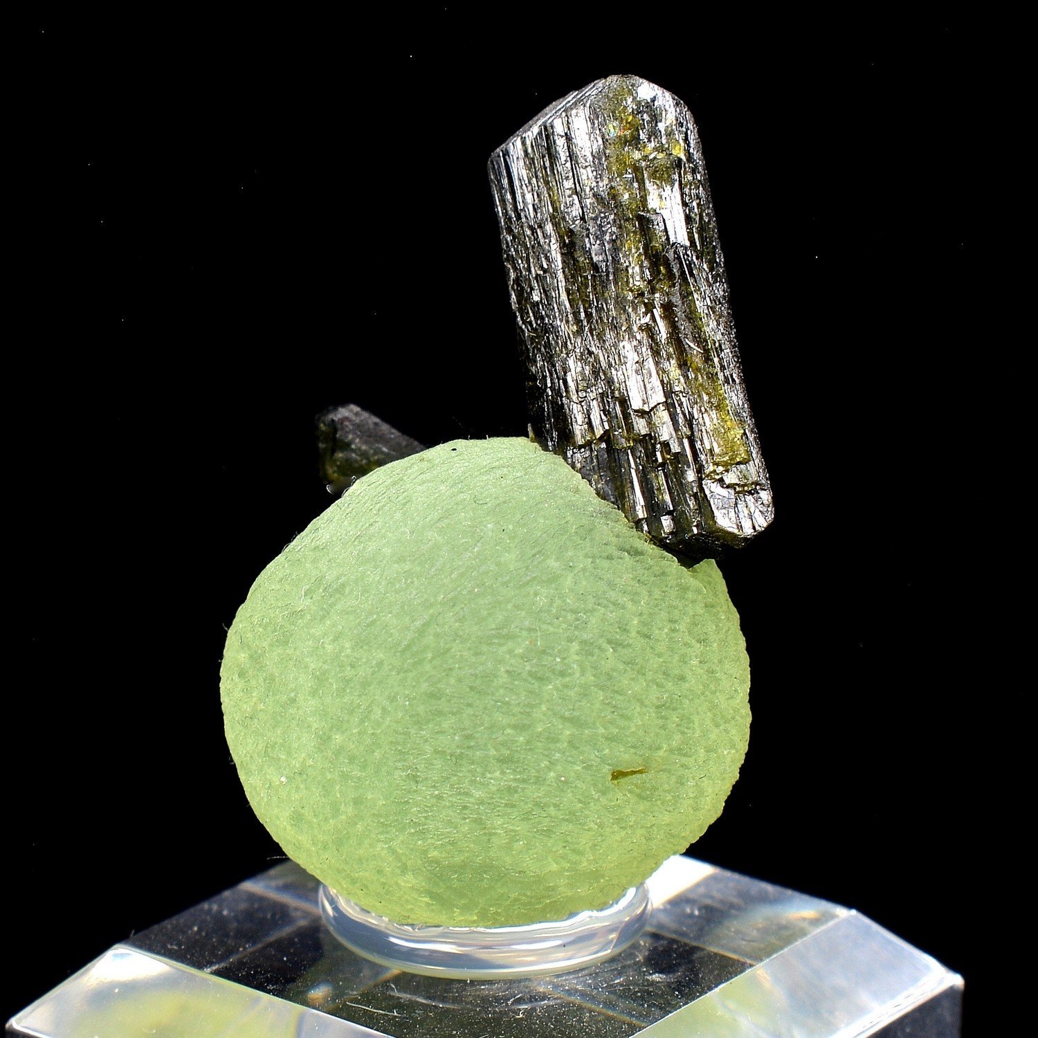 Prehnite and epidote - Diamonkara, Kayes, Mali