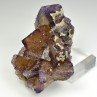 Fluorite and Calcite - Minerva Mine, Cave-in-Rock, Illinois, United States