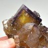 Fluorine et calcite - Mine de Minerva , Cave-in-Rock, Illinois, Etats-Unis