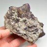 Fluorine et calcite - Mine de Minerva , Cave-in-Rock, Illinois, Etats-Unis