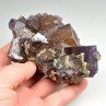 Fluorite and Calcite - Minerva Mine, Cave-in-Rock, Illinois, United States