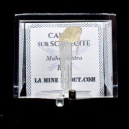 Calcite sur scolécite - Maharashtra, Inde