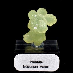 Prehnite - Boulemane, région d'Imilchil, Maroc