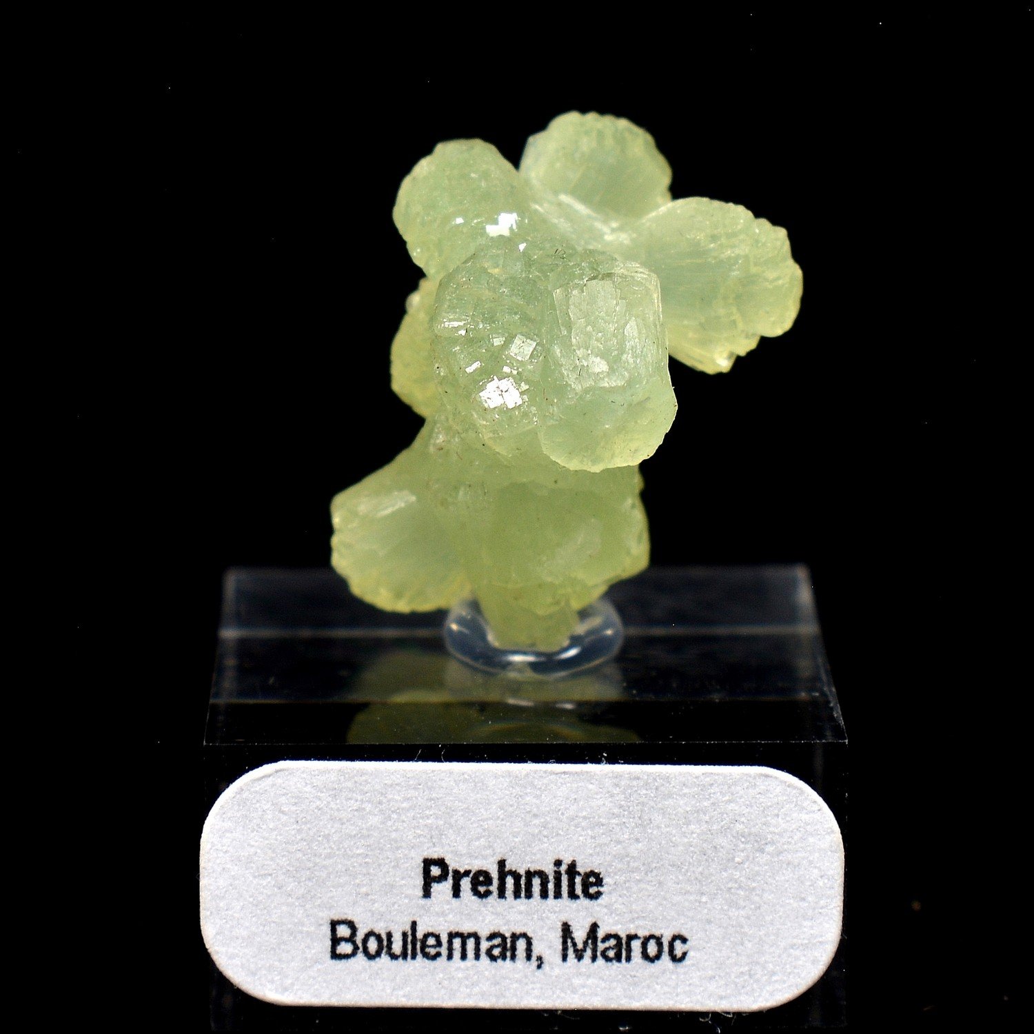 Prehnite - Boulemane, Imilchil region, Morocco