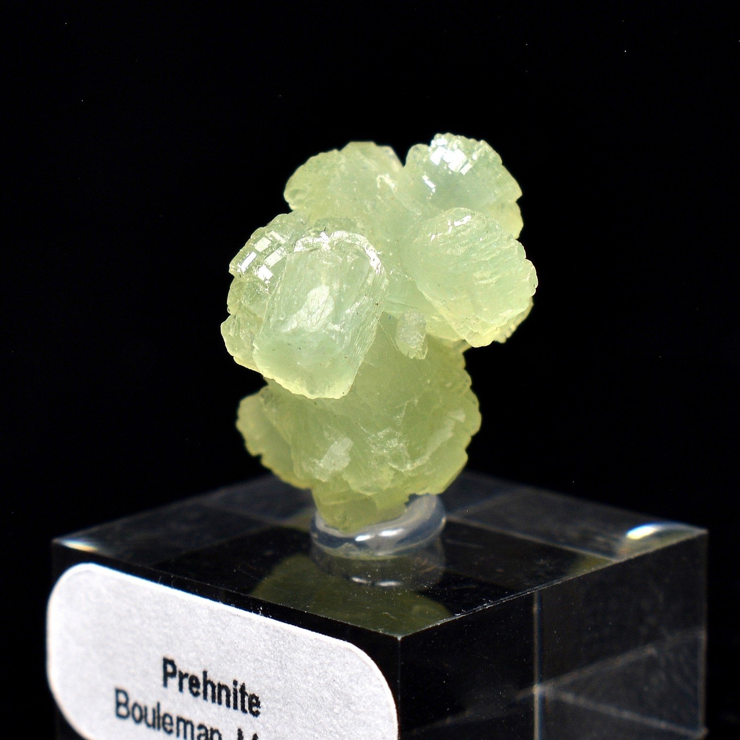 Prehnite - Boulemane, Imilchil region, Morocco