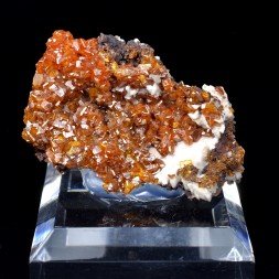 Wulfénite - Mine Erupcion, Los Lamentos, Mexique
