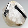 Schorl tourmaline in quartz - Minas Gerais, Brazil
