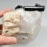 Tourmaline var. schorl dans quartz - Minas Gerais, Brésil Tourmaline var. schorl dans quartz - Minas Gerais, Brésil
