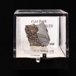 Galena and Sphalerite - Planioles, Lot, France