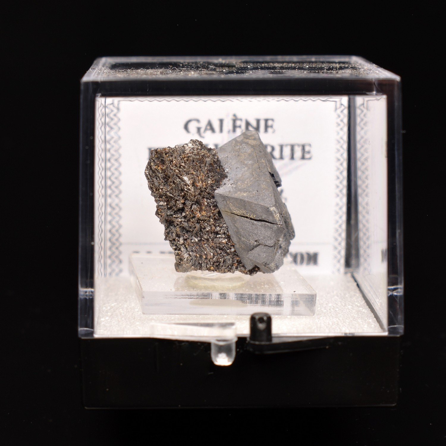 Galena and Sphalerite - Planioles, Lot, France