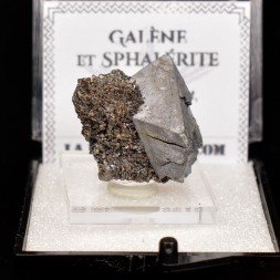 Galène et sphalérite - Planioles, Lot, France
