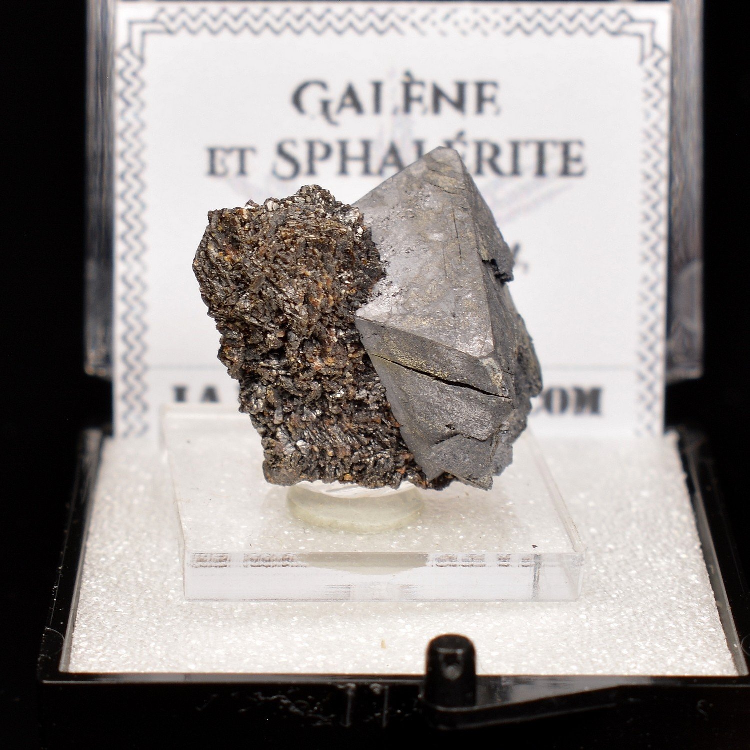 Galena and Sphalerite - Planioles, Lot, France