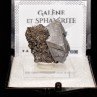 Galena and Sphalerite - Planioles, Lot, France