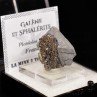 Galène et sphalérite - Planioles, Lot, France
