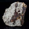 Calcite et hémimorphite - Mine Ojuela, Mapimi, Durango, Mexique