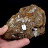 Calcite et hémimorphite - Mine Ojuela, Mapimi, Durango, Mexique