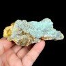 Blue Aragonite - Saint-Pierre Vein, Sainte-Marie-aux-Mines, Haut-Rhin, France