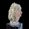 Pink Fluorite - South Face of Les Droites, Mont Blanc Massif, France