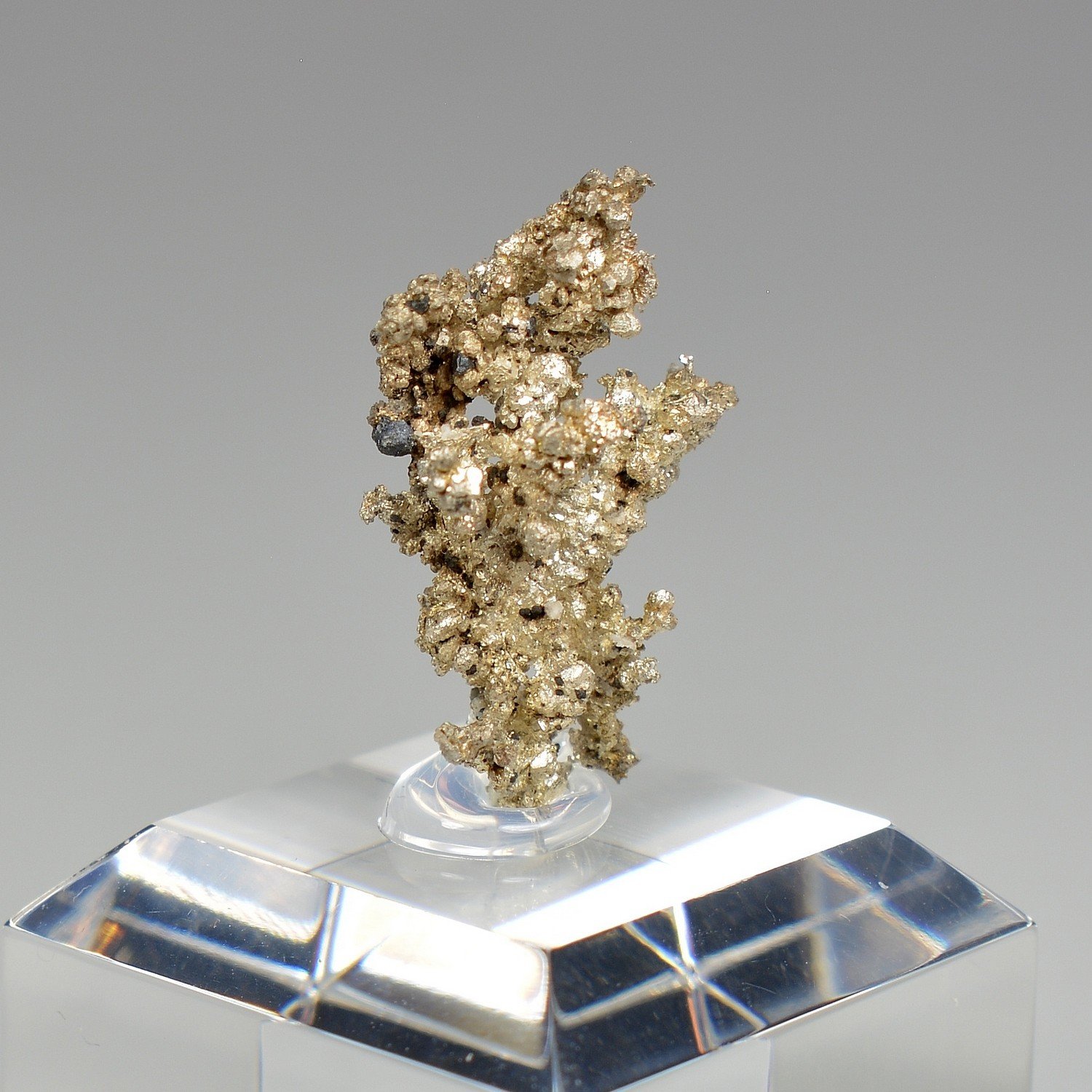 Native silver - Bouismas Mine, Bou-Azzer Mining District, Morocco