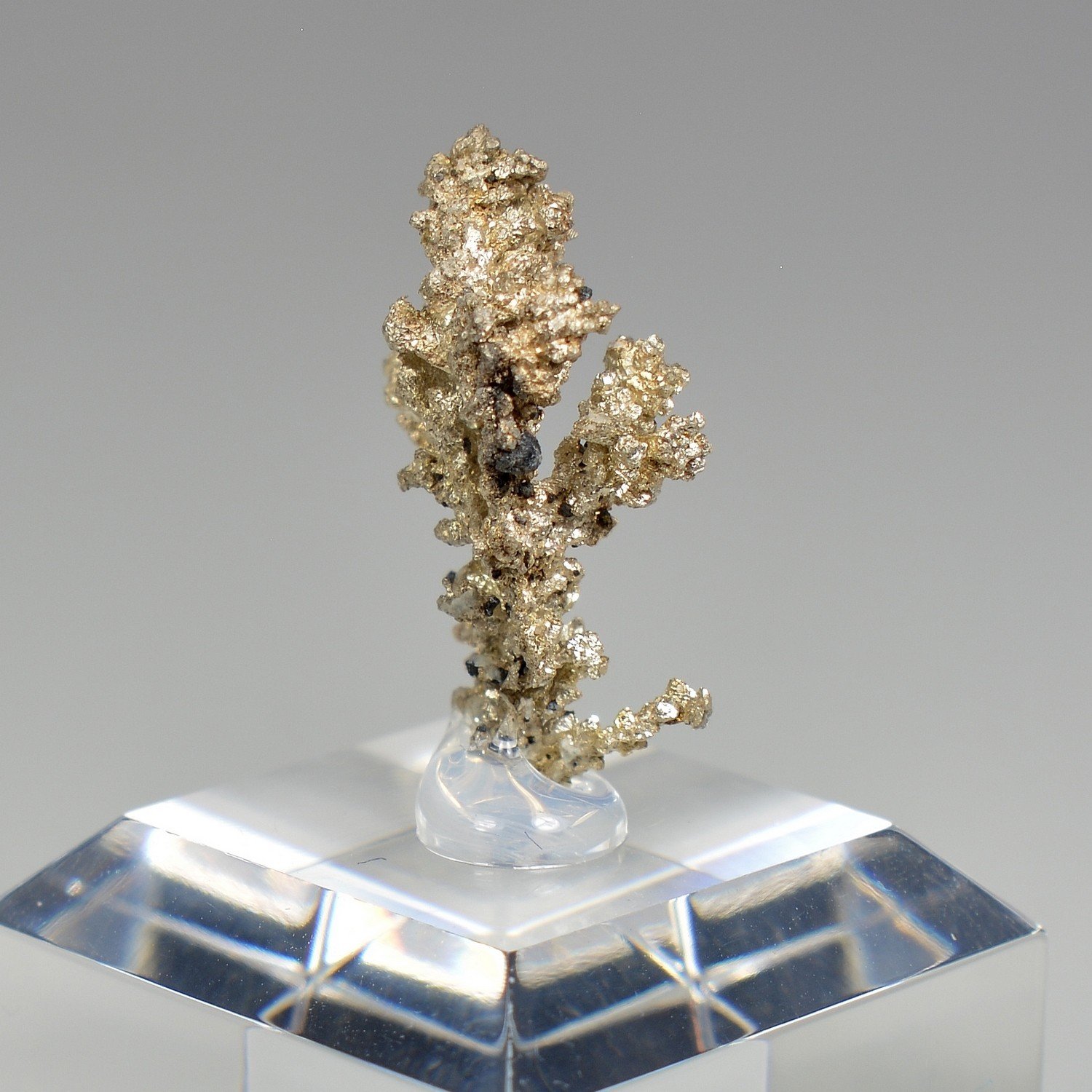 Native silver - Bouismas Mine, Bou-Azzer Mining District, Morocco