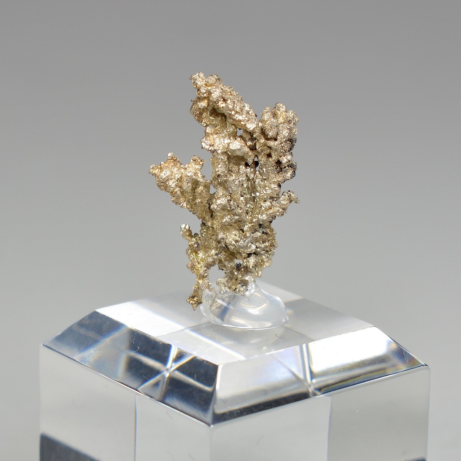 Native silver - Bouismas Mine, Bou-Azzer Mining District, Morocco