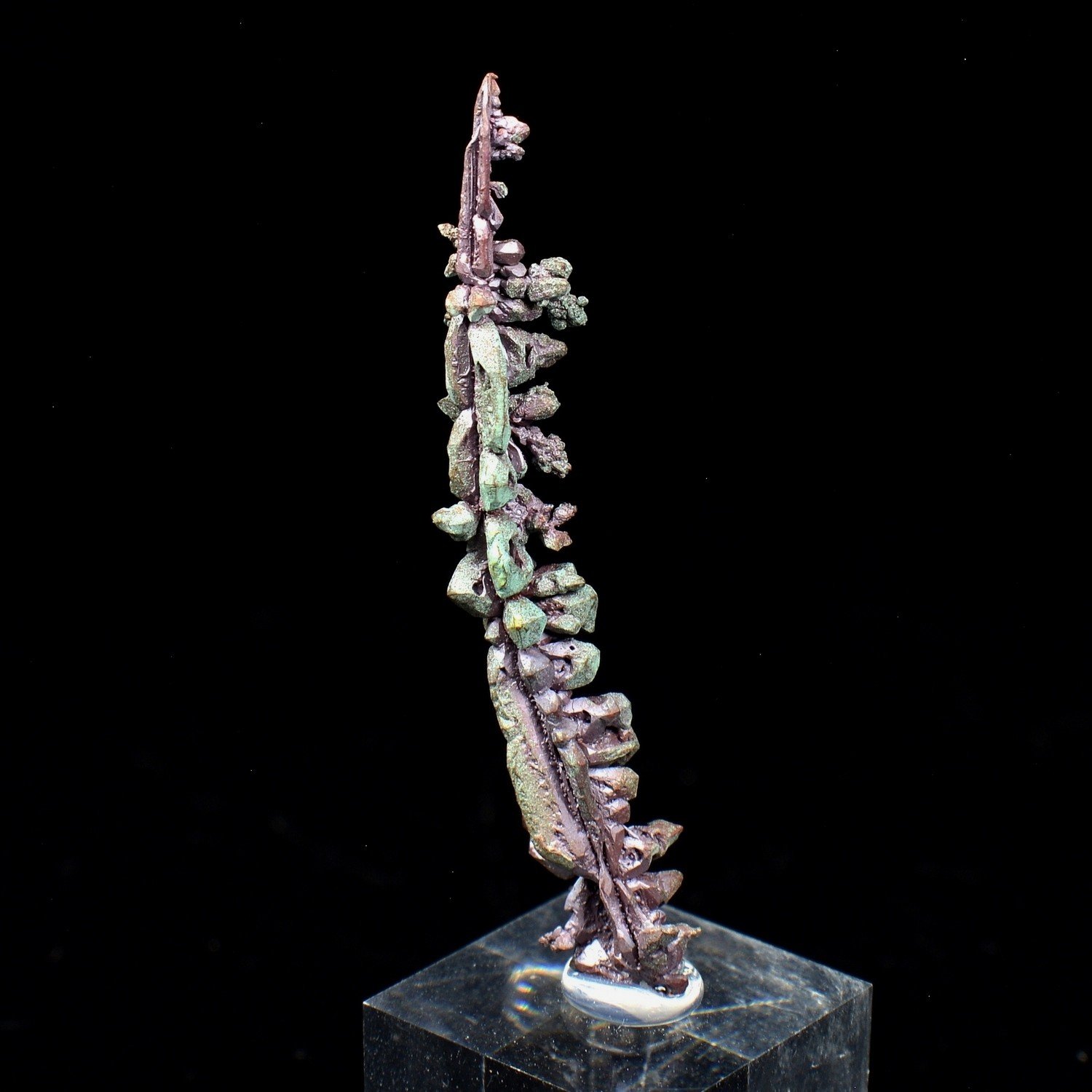 Twinned native copper - Bou Nahas Mine, Oumjrane, Morocco Twinned native copper - Bou Nahas Mine, Oumjrane, Morocco