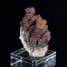 Iridescent goethite (turgite) on quartz - Itremo Massif, Madagascar Iridescent goethite (turgite) on quartz - Itremo Massif, Madagascar