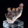 Iridescent goethite (turgite) on quartz - Itremo Massif, Madagascar Iridescent goethite (turgite) on quartz - Itremo Massif, Madagascar