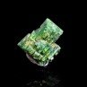 Torbernite - Margabal, Aveyron, France