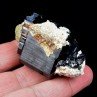 Schorl tourmaline and hyalite opal - Erongo Mountains, Namibia Schorl tourmaline and hyalite opal - Erongo Mountains, Namibia