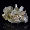Apatite and quartz - Panasqueira Mines, Covilha, Portugal