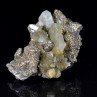 Apatite et quartz - Mines de Panasqueira, Covilha, Portugal