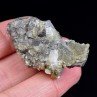 Apatite and quartz - Panasqueira Mines, Covilha, Portugal