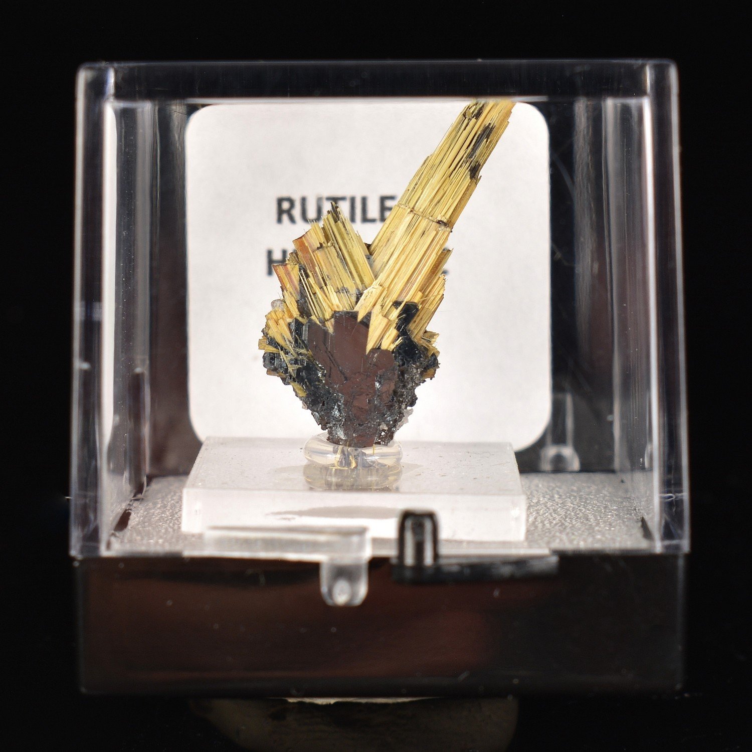 Rutile and Hematite - Novo Horizonte, Bahia, Brazil