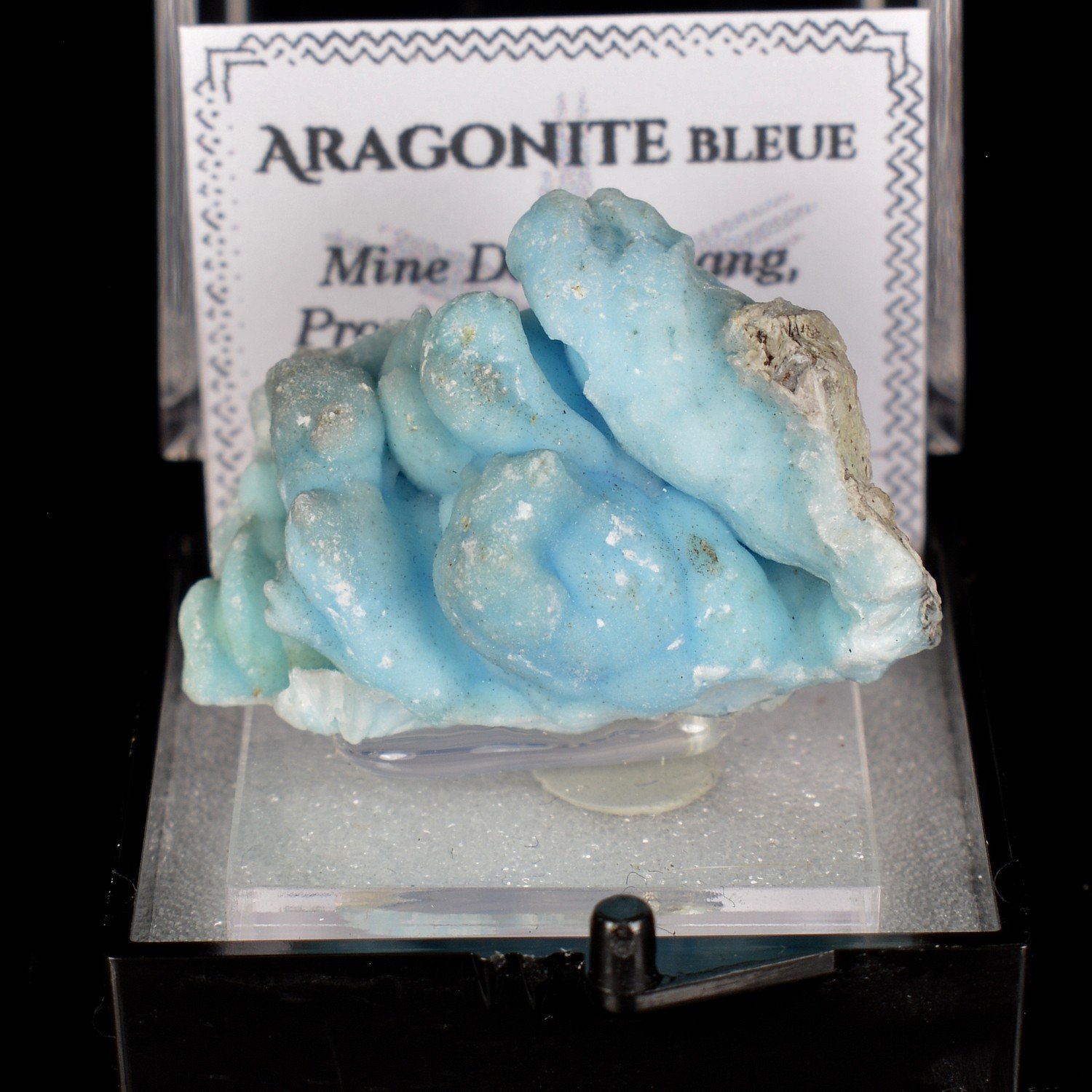 Aragonite - Mine Dongshuang, Yunan, Chine