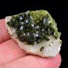 Epidote and quartz - Imilchil, Morocco