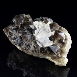 Quartz fumé - Ploemeur, Morbihan, France