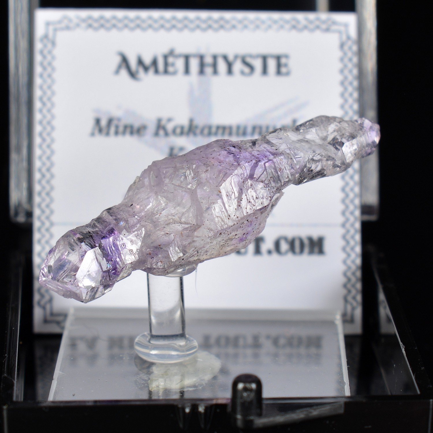 Amethyst - Kakamunurle Mine, Karur, India