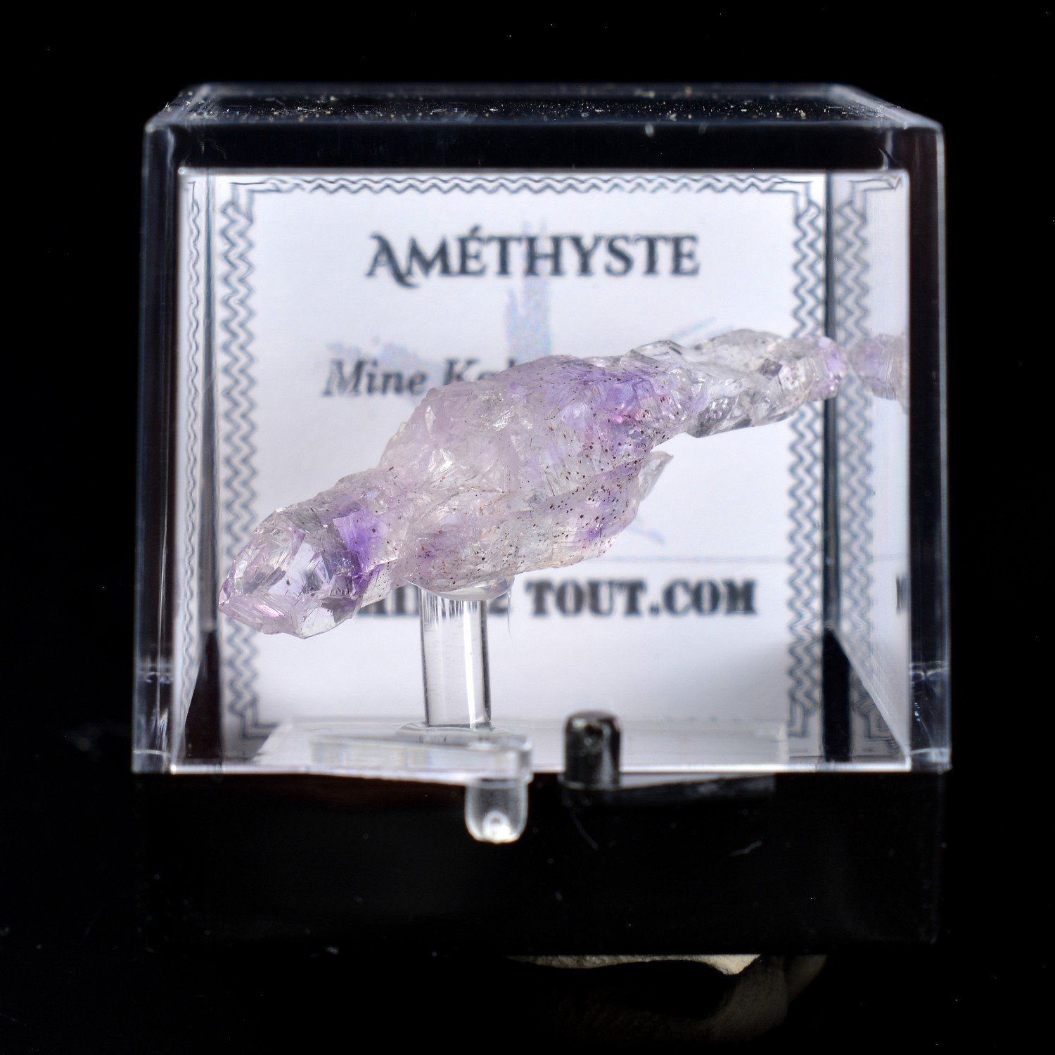 Amethyst - Kakamunurle Mine, Karur, India