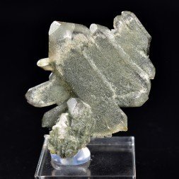 Quartz et chlorite - La Lauzière, Savoie, France