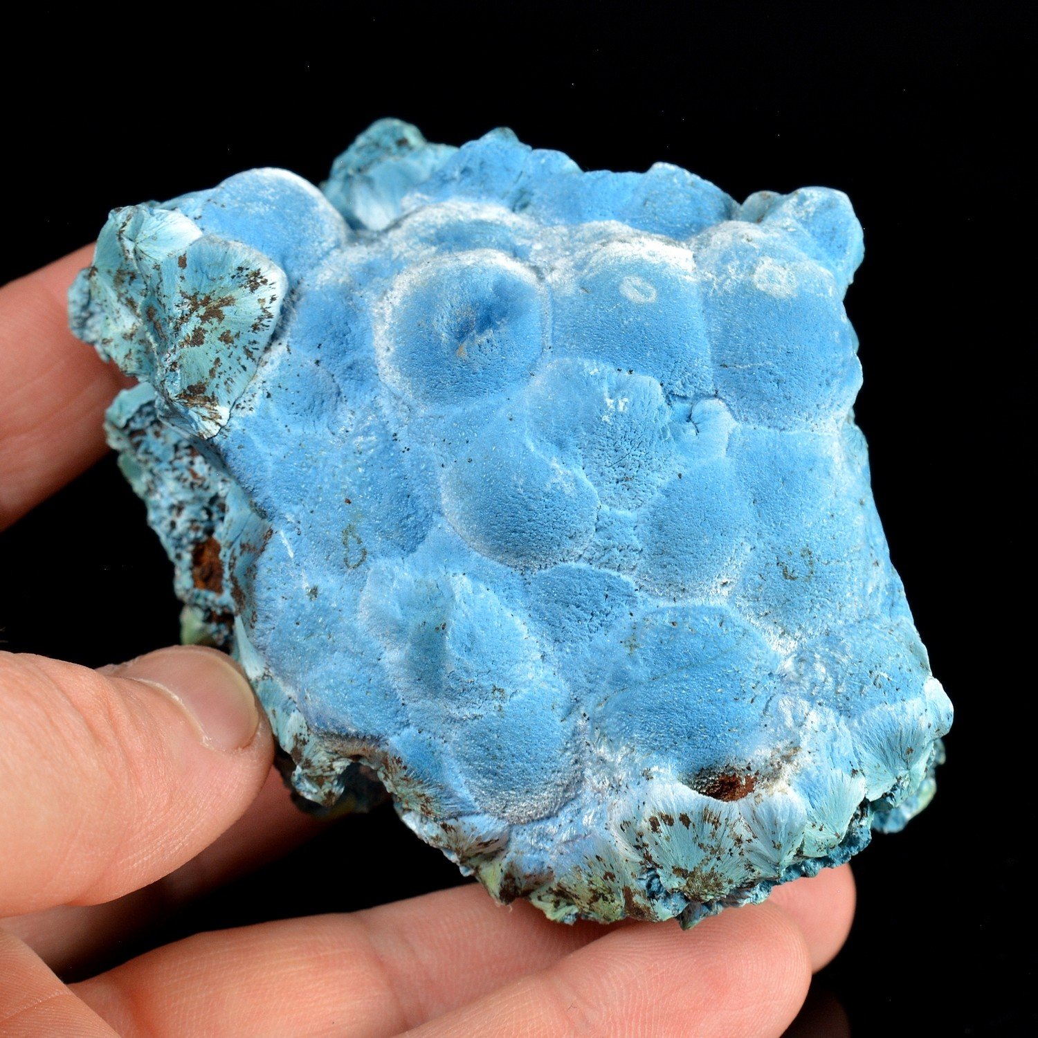 Shattuckite - Mine Tantara, Katanga, RD Congo