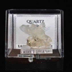 Quartz et pyrite - Mine Huaron, Pérou