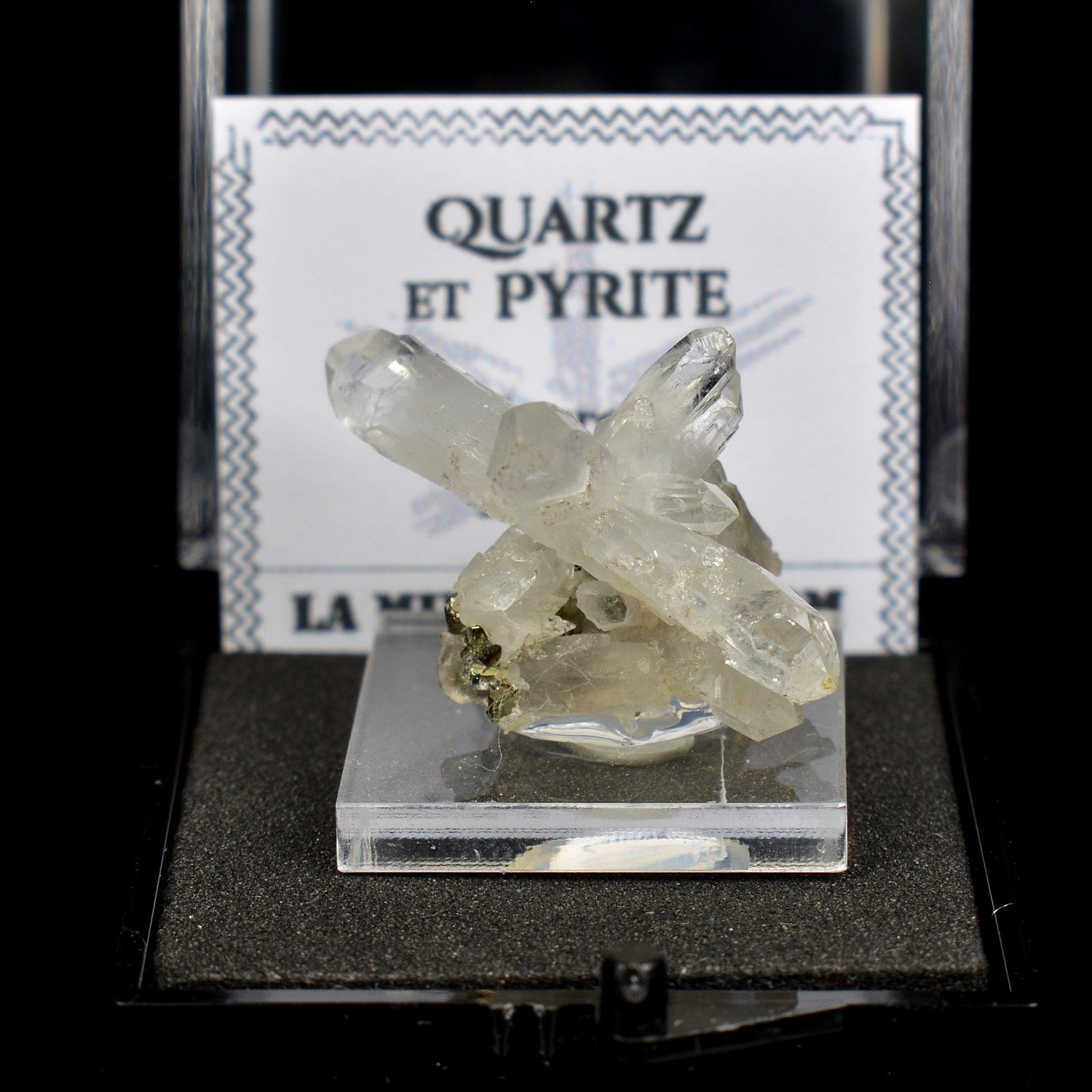 Quartz and pyrite – Huaron Mine, Peru