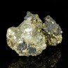 Fluorine et pyrite - Mine Naica, Naica, Municipalité de Saucillo, Chihuaha, Mexique Fluorine et pyrite - Mine Naica, Naica, Municipalité de Saucillo, Chihuaha, Mexique