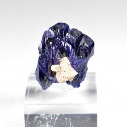 Azurite - Kerrouchen, Maroc