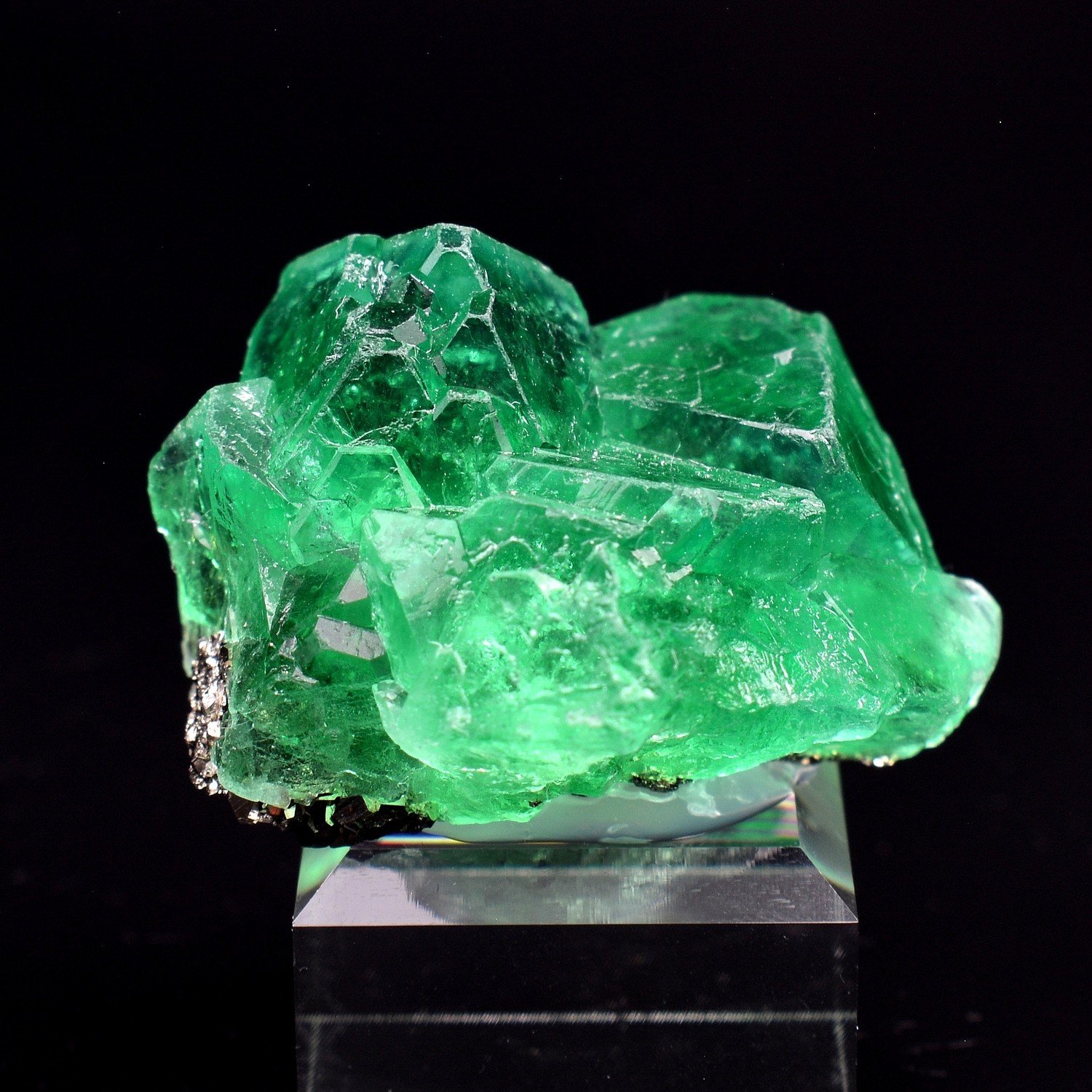 Fluorite – Milpo Mine, Atococha District, La Libertad, Peru